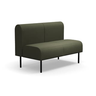 Modular sofa VARIETY, 2-seater, fabric Blues CSII, olive