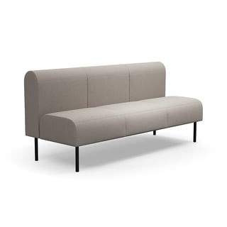 Modular sofa VARIETY, 3-seater, fabric Blues CSII, taupe