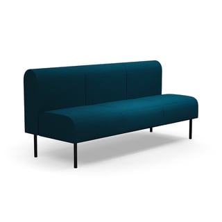 Modulsofa VARIETY, 3-Sitzer, Stoff Blues CSII, petrol