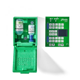 Oprema za prvo pomoč: omarica z raztopino za oči