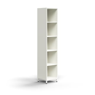 Bücherregal QBUS, 2020x400x400 mm, weiß