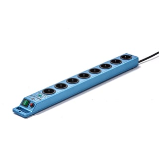 8 socket extension lead, European sockets