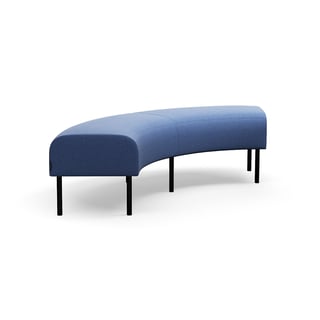 Modulsofa VARIETY, 90° Ecke, Stoff Pod CS, blau