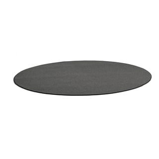 Apvalus kilimas ADAM, Ø 3500 mm, pilkas