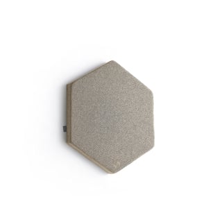 Akustinė plokštė POLY, šešiakampė, 600x600x56 mm, beige