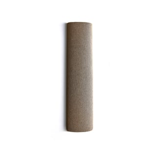 Lydabsorbent POLY, halvsylinder, Ø280 H1000 mm, veggmontert, beige