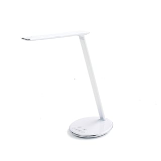 Stona lampa LIBRA, LED, bela