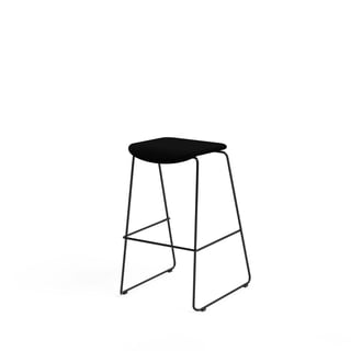 Sit opp 7 S black fabric seat/ black legs, Lido col 4, black