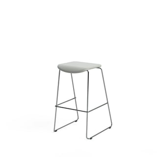 Barstol Sitt Upp 7S, Nevotex Illusion PU col 00800 white, krom stativ