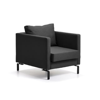 Armchair HARMONY, fabric ETNA, anthracite