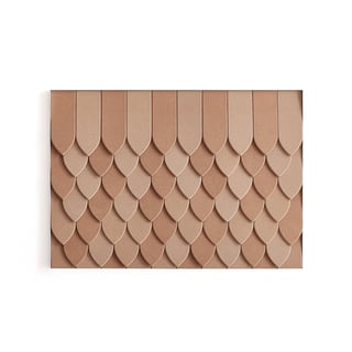 Cork notice board SHINGLE, 1200x840 mm