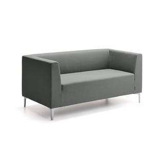 2-Sitzer-Sofa CASUAL, Stoff CURA, anthrazit