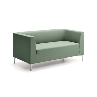 2-seter sofa CASUAL, stoff CURA, mørk grønn