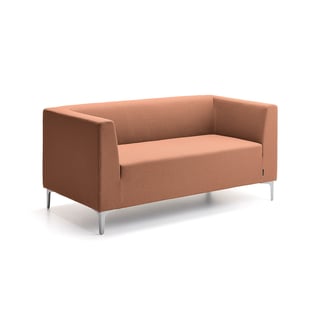 2-seater sofa CASUAL, fabric CURA, copper