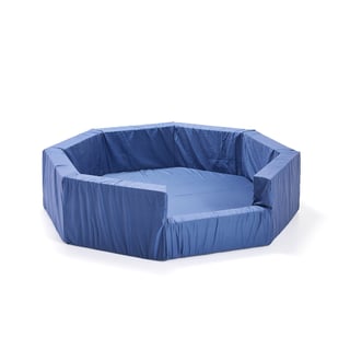 Runde Schaumstoffschale MELKER, denim-blau