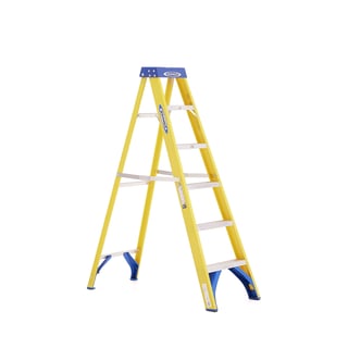 Porrasjakkara LOFTY, lasikuitu, 6 askelmaa, korkeus 1670 mm