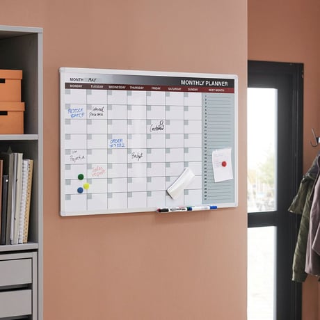  Magnetic Planning board divided into days of the week