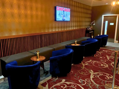 Foyer benches by AJ for hull's new theatre