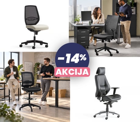 Čas je za udoben ergonomski pisarniški stol – nova promocija je tukaj!