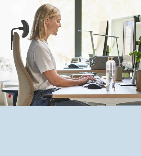 Ergonomics at the desk