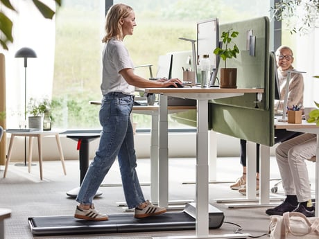 Låt oss introducera gåbandet: ett revolutionerande sätt att jobba