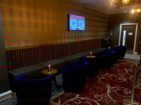 Foyer benches by AJ for hull's new theatre