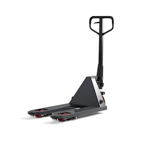 Liten jekketralle med 800 mm gaffellengde