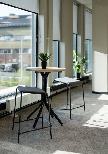 Sitteplass kontorlandskap