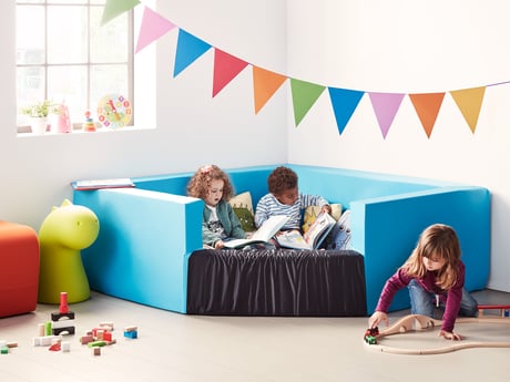 Sisusta lasteaed garderoobist mängutoani