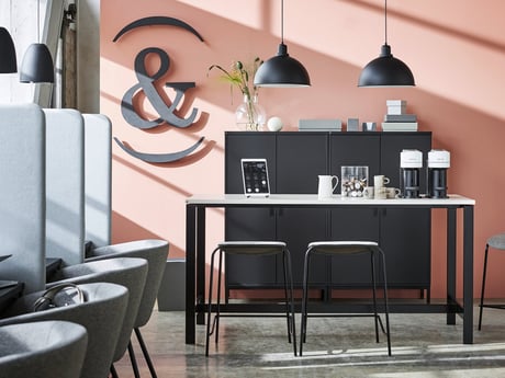 Office interiors are instrumental in creating a strong image