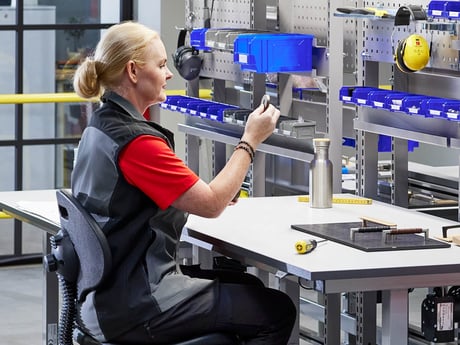 Så skapar du en ergonomisk arbetsstation vid arbetsbänken