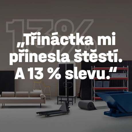 Sleva 13%