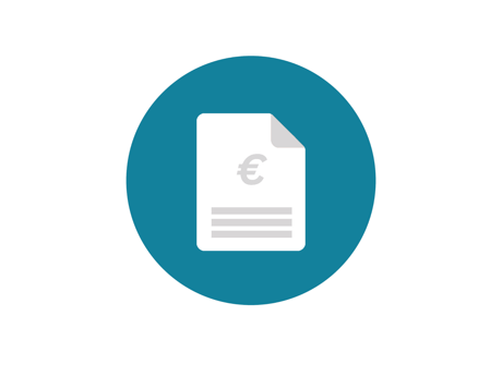 Invoice symbol