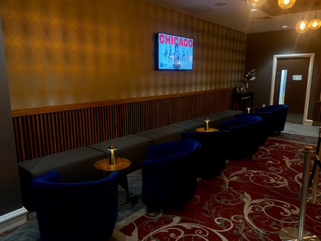 Foyer benches by AJ for hull's new theatre