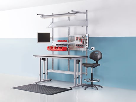 Wie Sie eine ergonomische Werkstatt gestalten