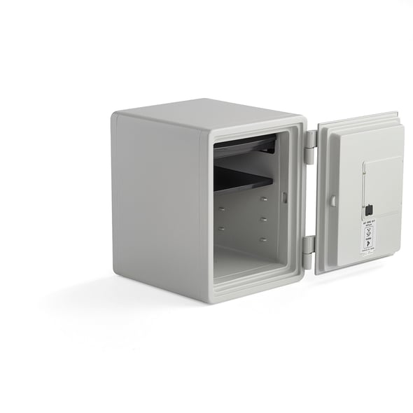 Fireproof document safe SHIELD, electronic lock, 535x410x445 mm, 40 L ...