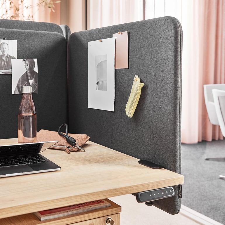 desk screen zone