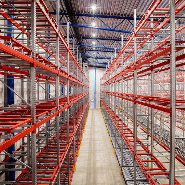large warehouse with ULTIMATE racking