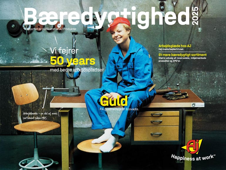 AJ Produkters bæredygtighedsrapport 2025