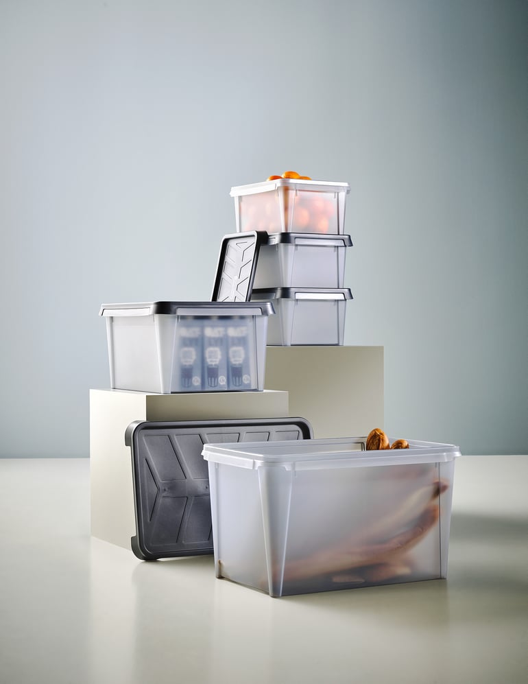 Plastic DRY boxes with lid