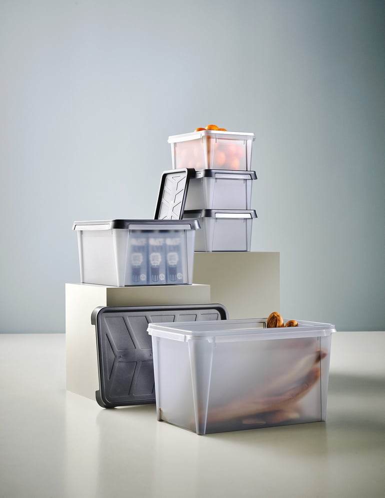 Plastic DRY boxes with lid