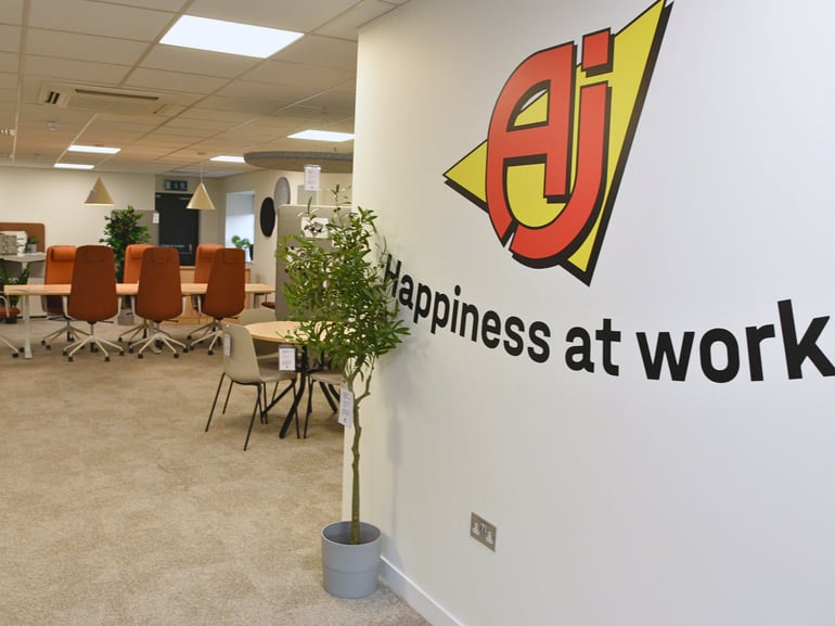 AJ Products UK showroom