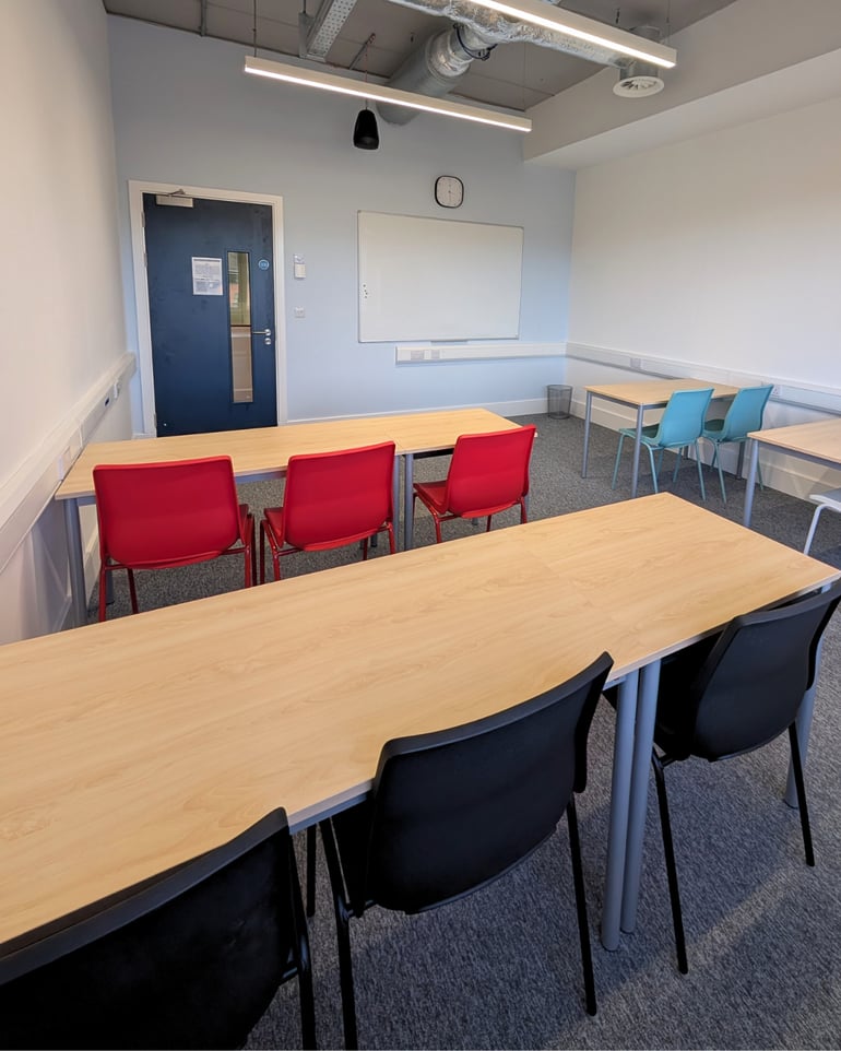 classroom with RIO chairs
