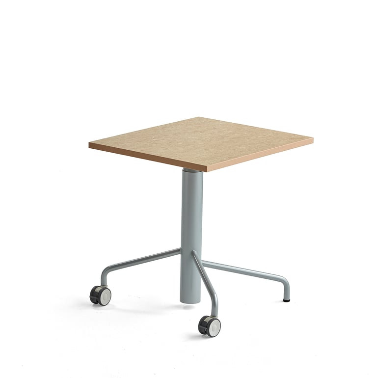 St bord ARISE Hev senk L700 B600 H690 1085 Mm Gr tt Stativ beige St bord ARISE Hev senk L700 B600 H690 1085 Mm Gr tt Stativ beige
