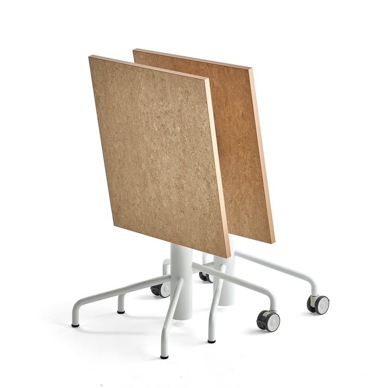 St bord ARISE Hev senk L700 B600 H690 1085 Mm Hvit Stativ beige St bord ARISE Hev senk L700 B600 H690 1085 Mm Hvit Stativ beige