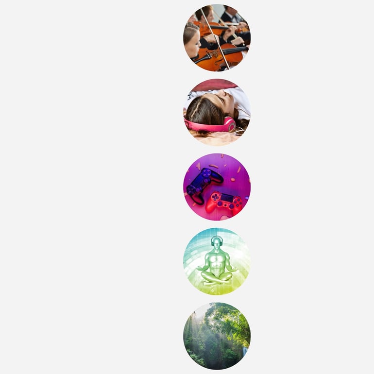 Forskellige typer musik til arbejdet