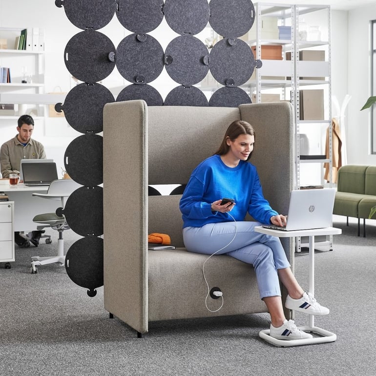 Sedačka s vysokým opěradlem CLEAR SOUND