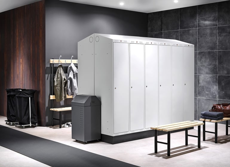 Garderobe på arbeidsplassen