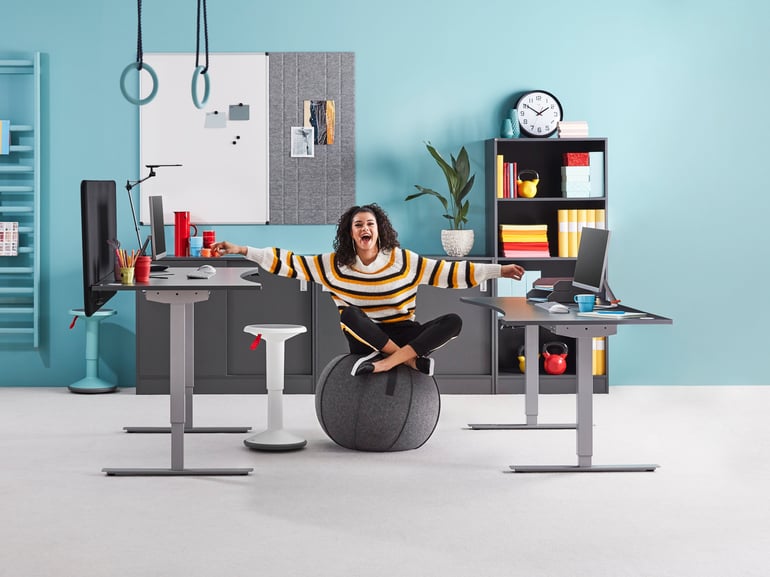 Ein aktives Büro wird rasch zu einem attraktiven Büro