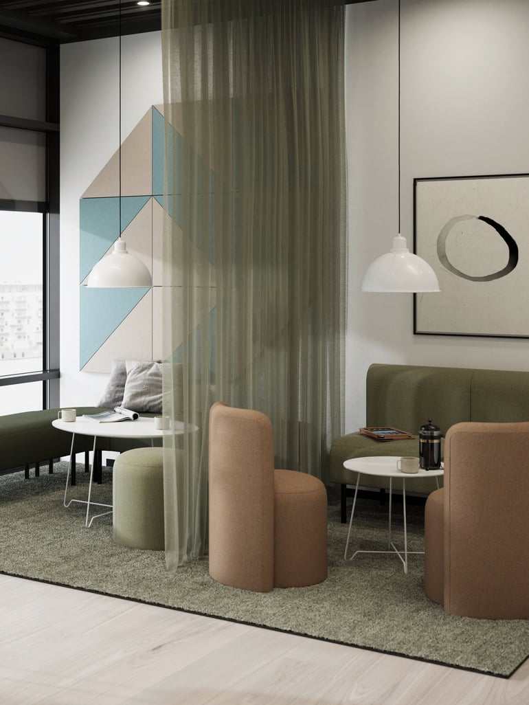 Multifunktsionaalne puhkeala kontoris